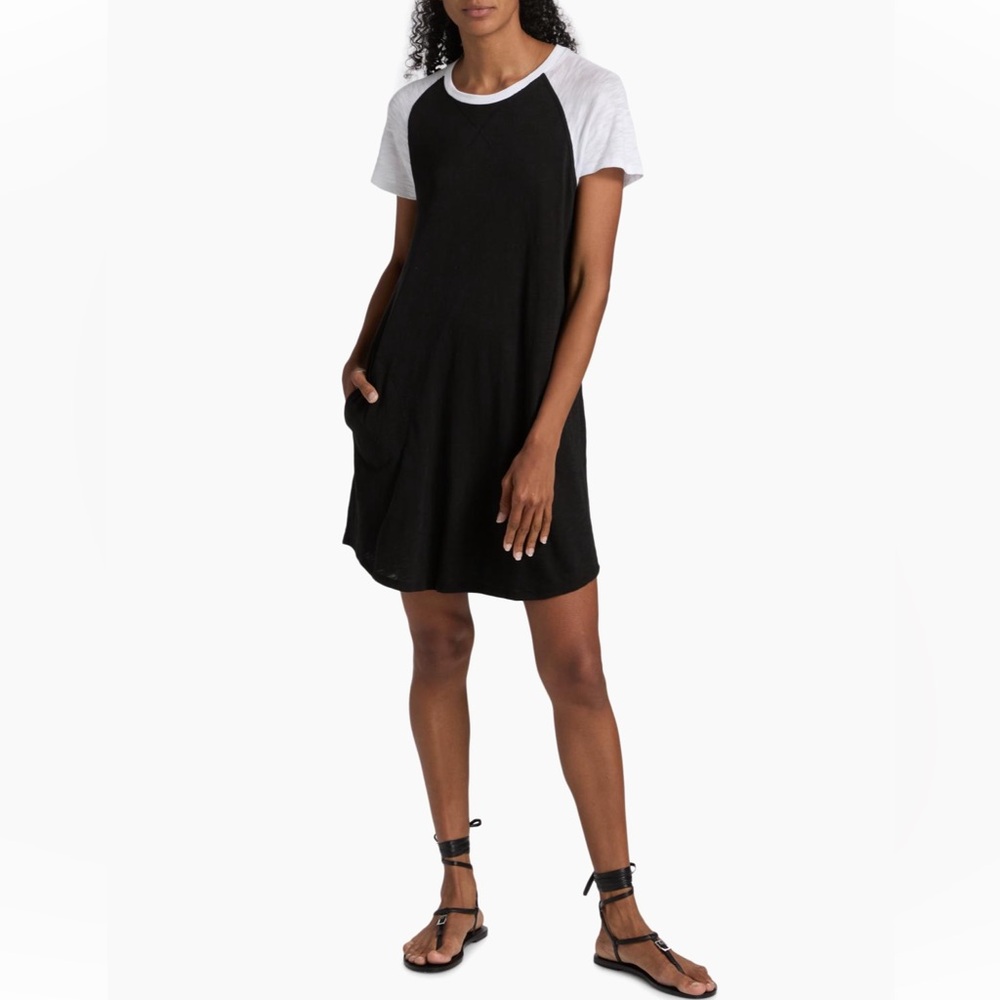 ATM Anthony Thomas Melillo Slub Jersey Baseball Dress. Size S. MSRP $155